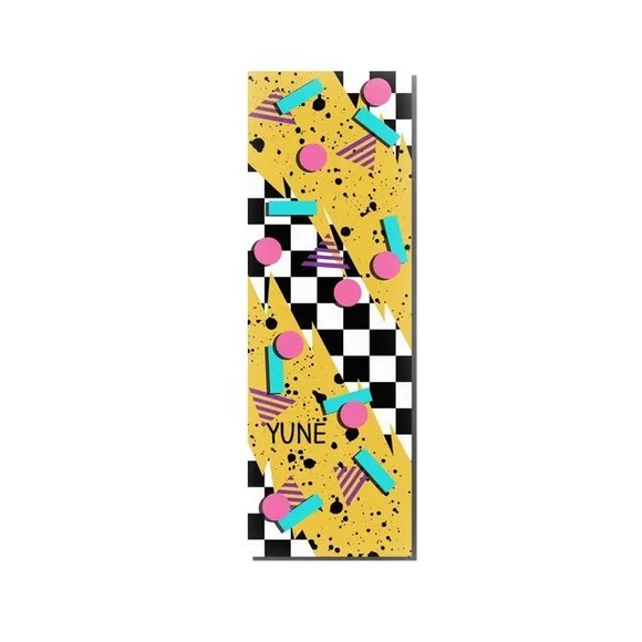 Retro Party Banner - Yellow Pink Blue